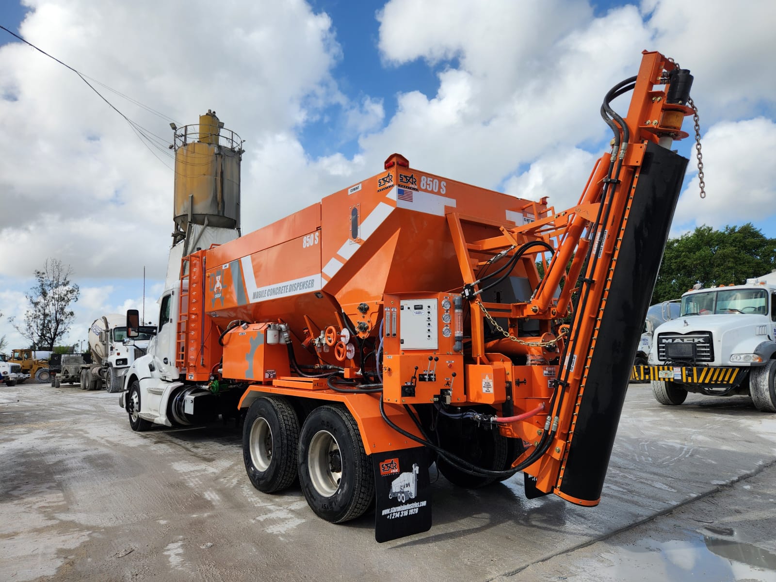 Equipo STARMIX instalado en proyecto de construcción