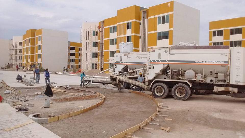 Planta dosificadora STARMIX en funcionamiento